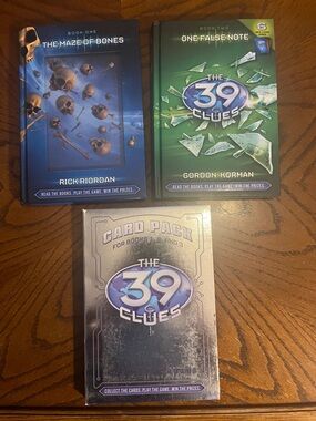 The 39 Clues kids books | set of 3 | Book 1 & 2 and a Card Pack